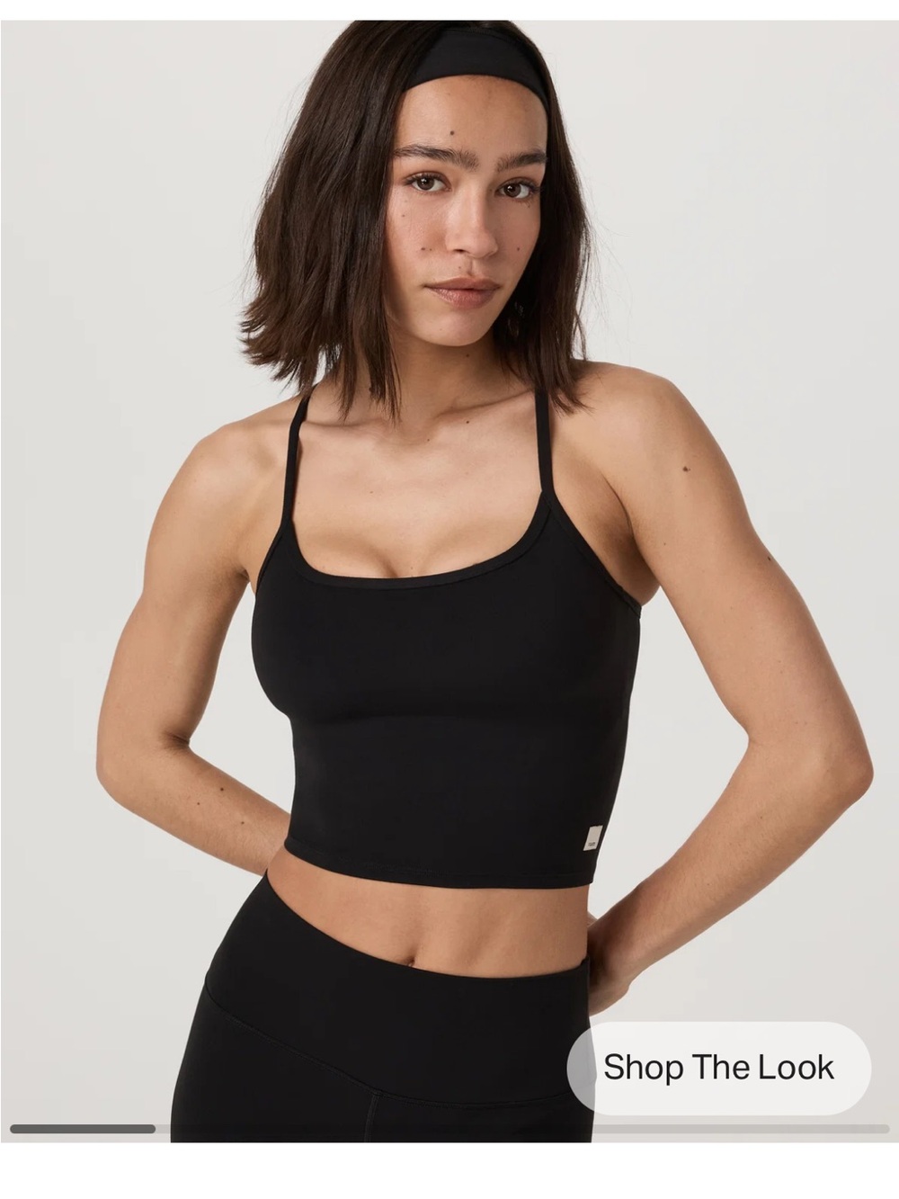 Vuori All The Feels Crop Tank Top